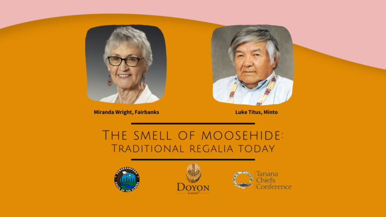 Our People Speak: The Smell of Moosehide – Traditional Regalia Today